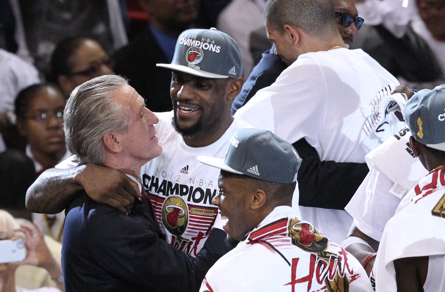 pat riley and lebron james